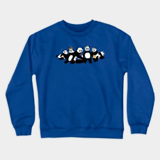 Royal Pandas Crewneck Sweatshirt